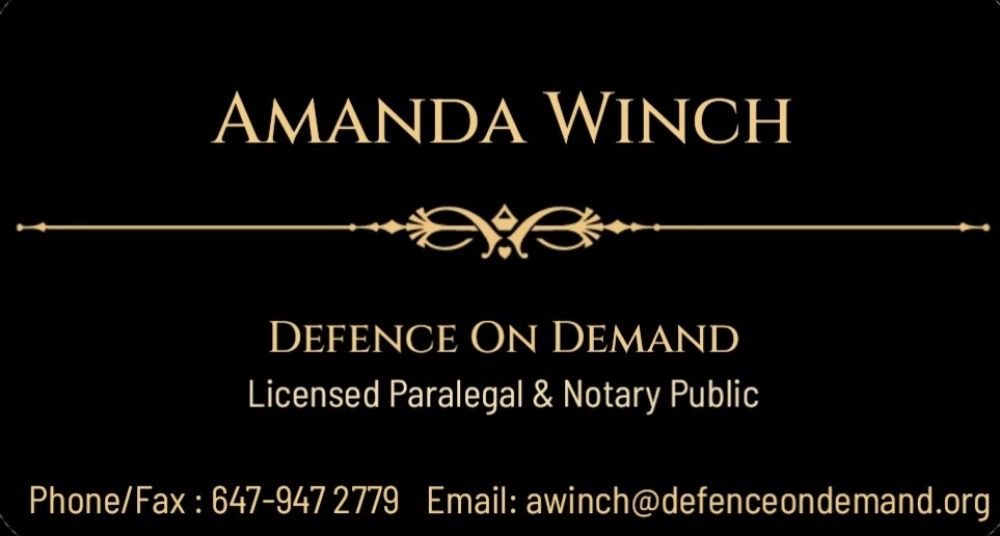 Defence on Demand Paralegal Services