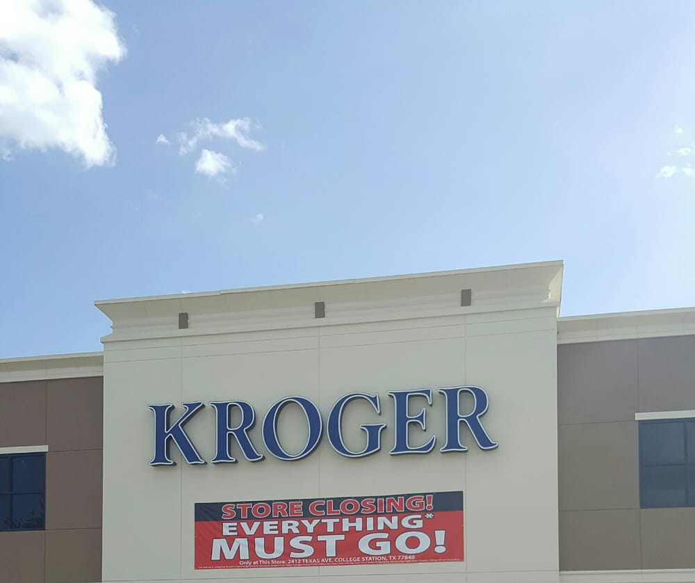 Kroger CLOSED Grocery 2412 Texas Ave S, College Station, TX