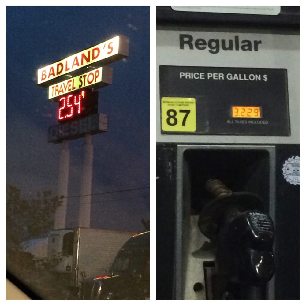 Badlands Truckstop Gas Stations I 90 Exit 52, Kadoka, SD Phone