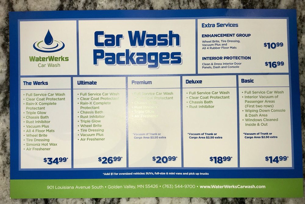 Photos for WaterWerks Car Wash Yelp