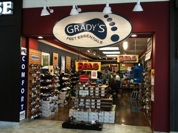Grady’s Feet Essentials Shoe Stores 645 Lansdowne Street W