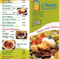 Ohana Hawaiian Bbq 41 Photos 146 Reviews 2150 Santa Photo Of Ohana Hawaiian Bbq Santa Rosa Ca United States Menu2