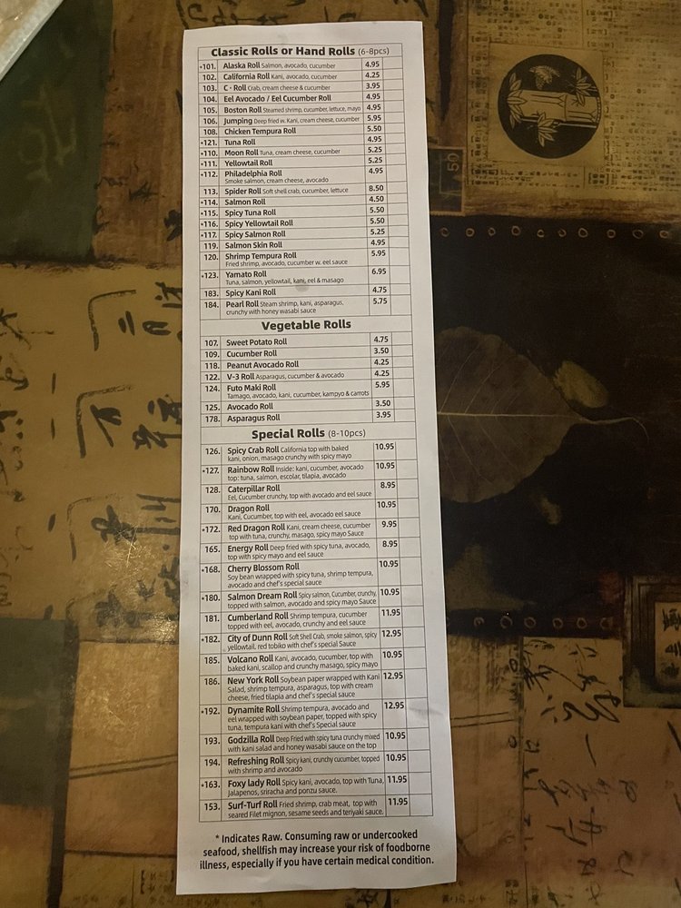 Yamato Japanese House of Steak