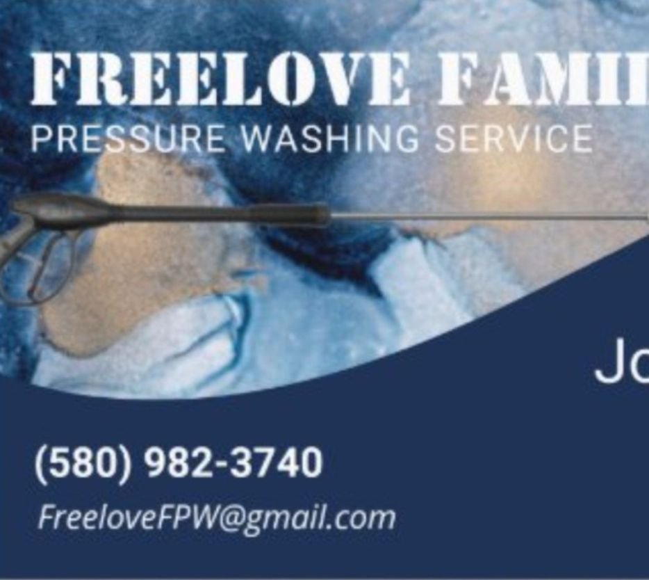 Freelove Family Pressure Washing