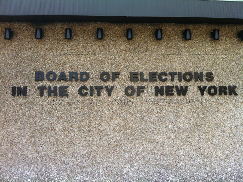 Board Of Elections In The City Of New York Public Services