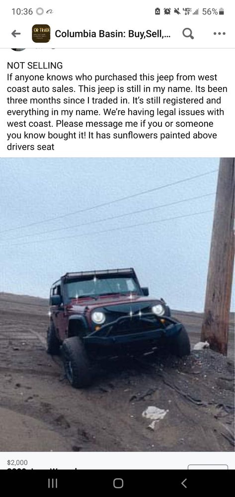 West Coast Auto Dealers