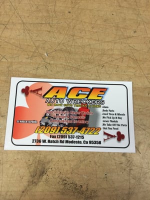 Modesto Auto Wreckers >> Ace Auto Dismantlers 2736 W Hatch Rd Modesto Ca Automobile Body Modesto Auto Wreckers >> Ace Auto Dismantlers 2736 W Hatch Rd Modesto Ca Automobile Body