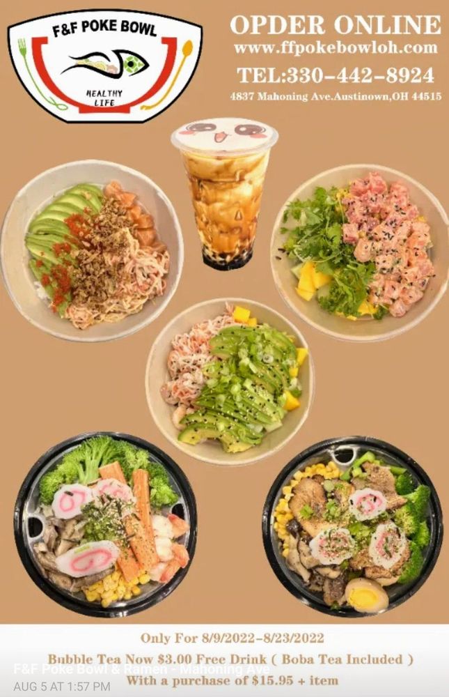 F & F Poke Bowl & Ramen
