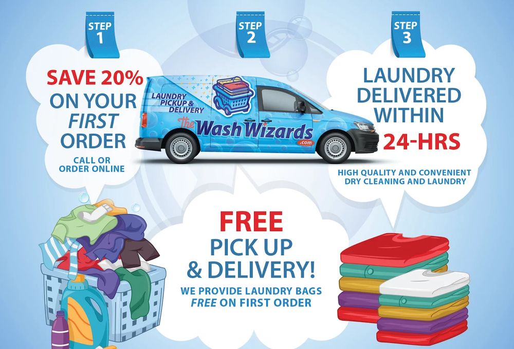 The Wash Wizards - Laundry Pickup and Delivery