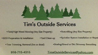 Tim's Outside Services