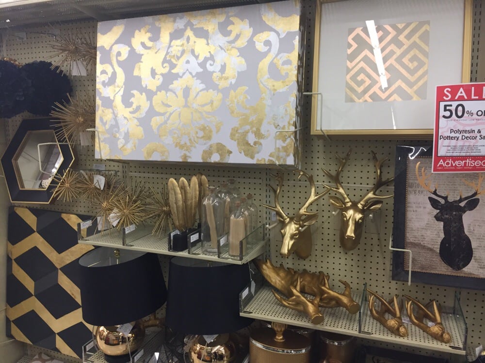 Black And Gold Decor Merchandise Yelp Photo Of Hobby Lobby Peoria Az United States Black And Gold Decor