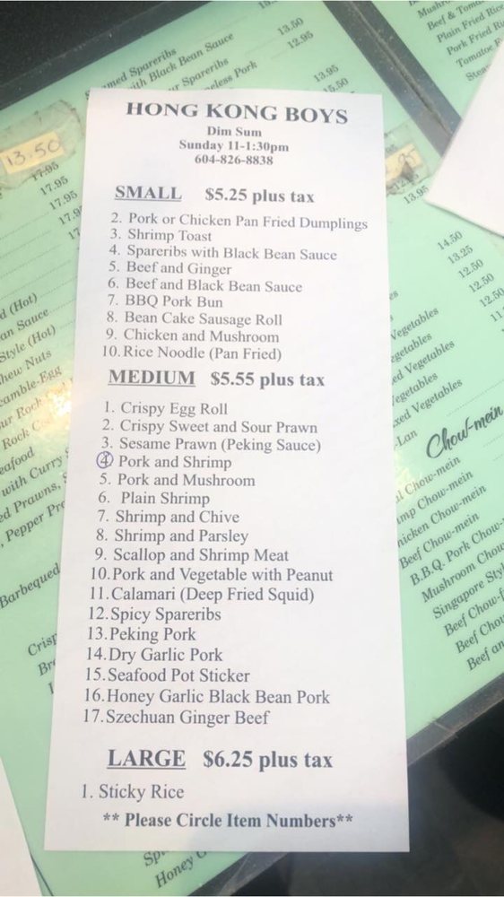 Hong Kong Boys Wonton & Barbeque House