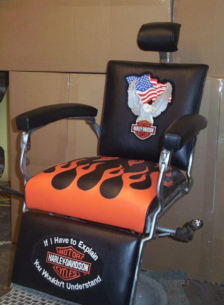 Harley Barber Chair Yelp Photo Of City Upholstery Custom Pasadena Tx United States Harley Barber