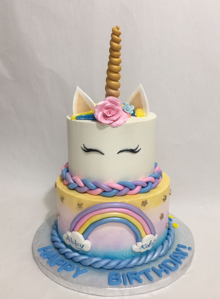Unicorn theme cake , Yelp