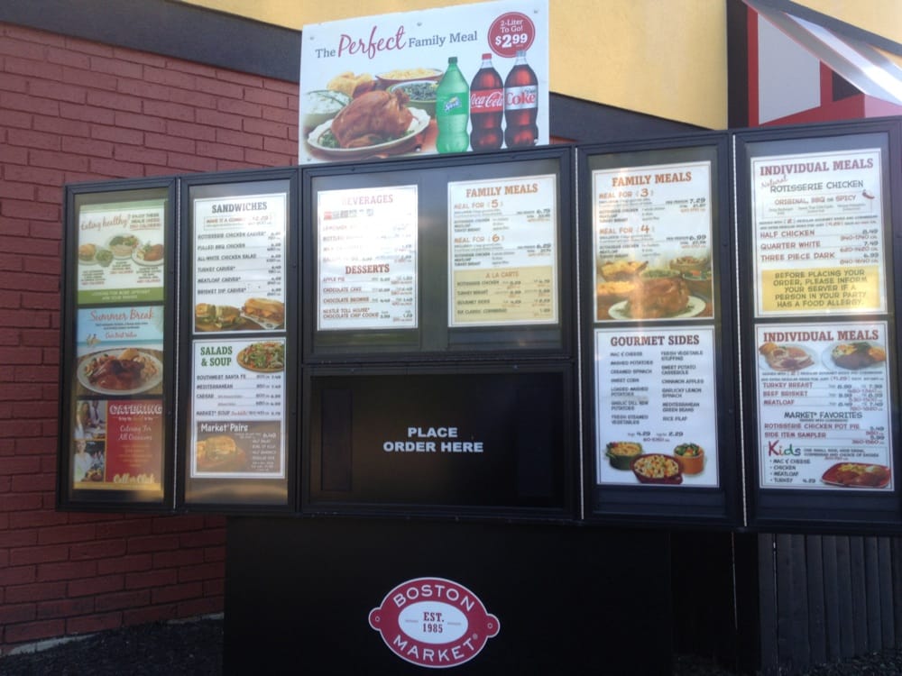 drive thru menu yelp boston market drive thru