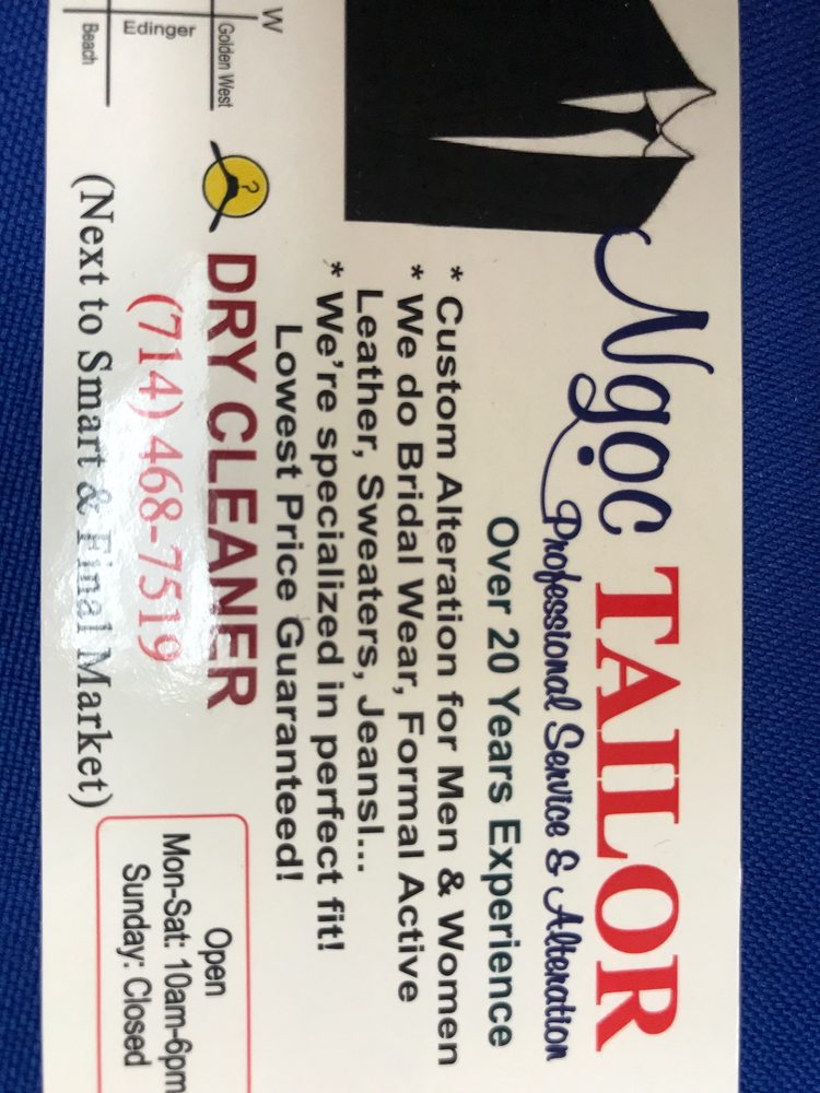 Ngoc Tailor Professional Service & Alteration