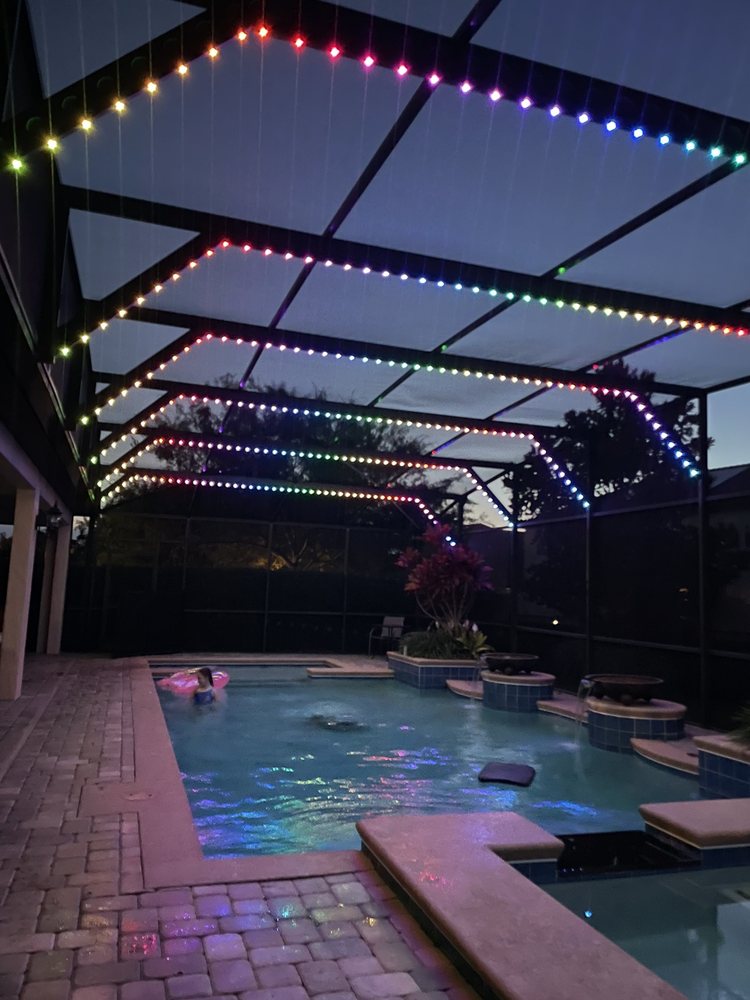 Light Up Orlando Pool & TrimLight