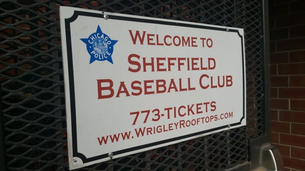 sheffield baseball club 3619 n sheffield chicago il athletic