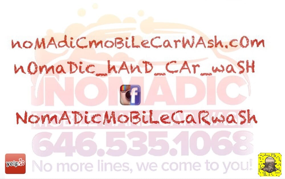 Nomadic Mobile Hand Car Wash