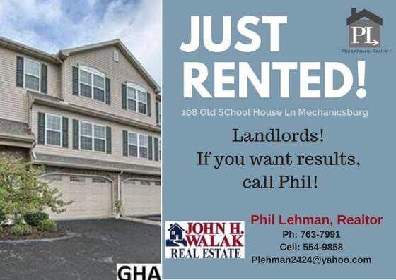 Phil Lehman  - John H Walak Property Managemnet