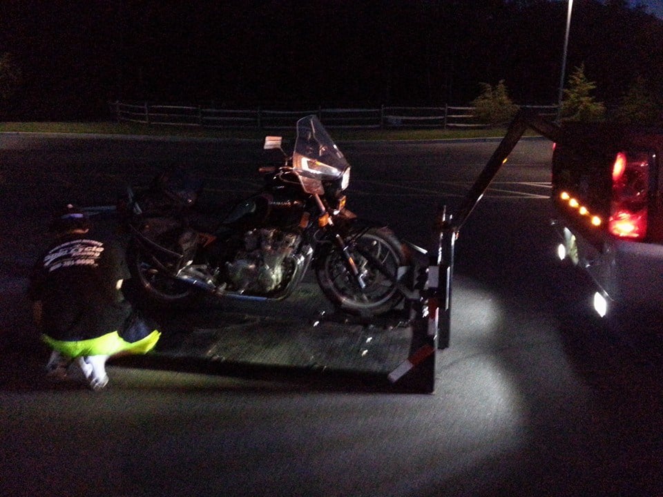 Spin Cycle Motorcycle Towing