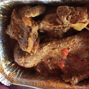 Photo of La Reine Chicken Shack - Christiansted, Virgin Islands, U.S. Virgin Islands. Stewed Beef, Stewed Lobster & Roasted Chicken!!
