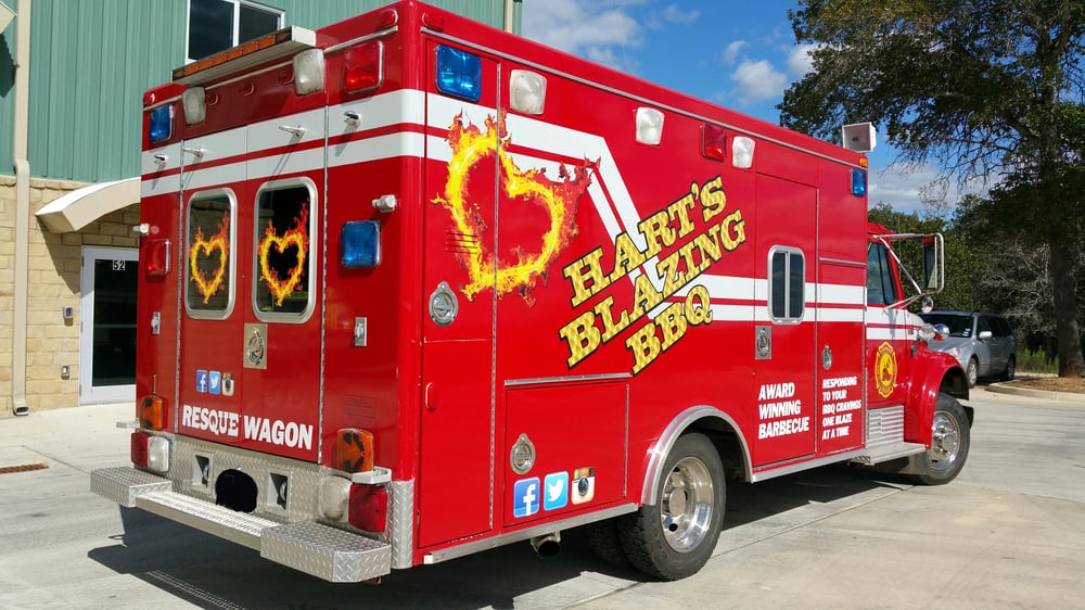 Hart’s Blazing BBQ Food Trucks La Vernia, TX Restaurant Reviews