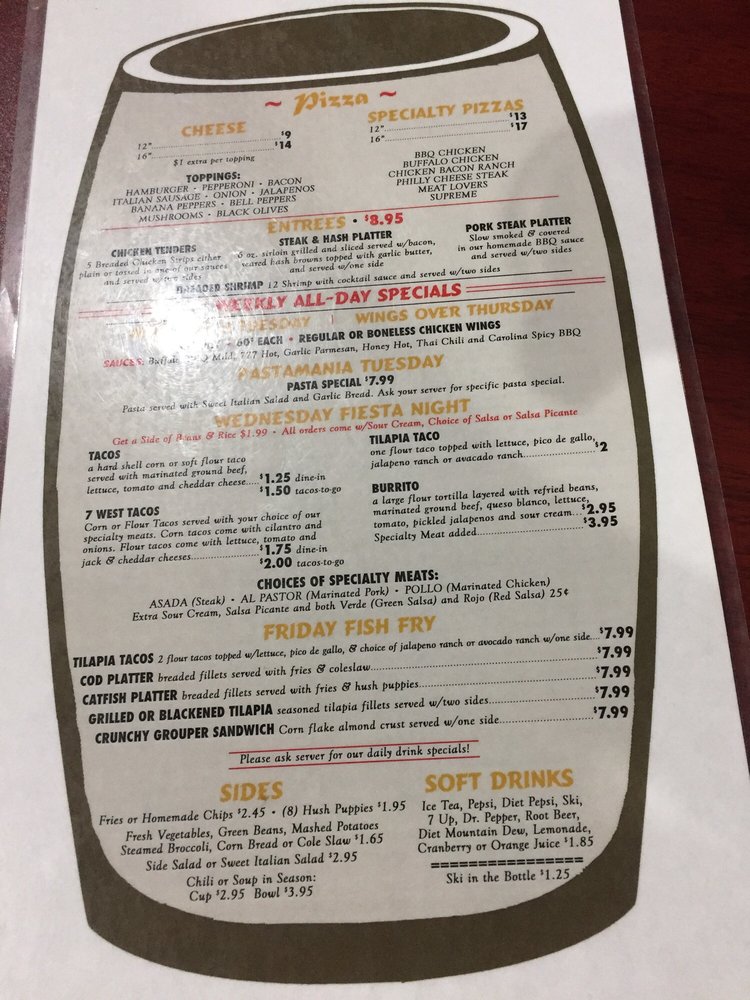 7 West Bar And Grill