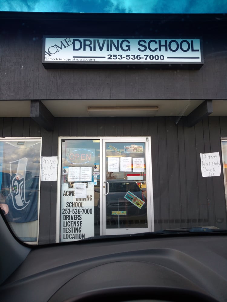 Acme Driving School Driving Schools 11006 Pacific Ave S, WA