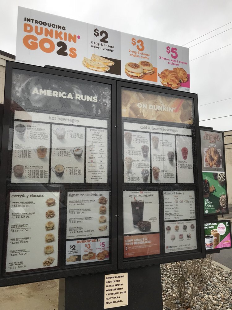 Drive thru menu board - Yelp
