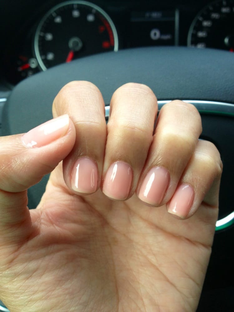Natural gel manicure. Color was passion OPI Yelp
