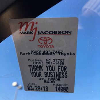 Mark Jacobson Toyota 17 Photos 128 Reviews Car Dealers 4516 Photo Of Mark Jacobson Toyota Durham Nc United States Sticker With Wrong
