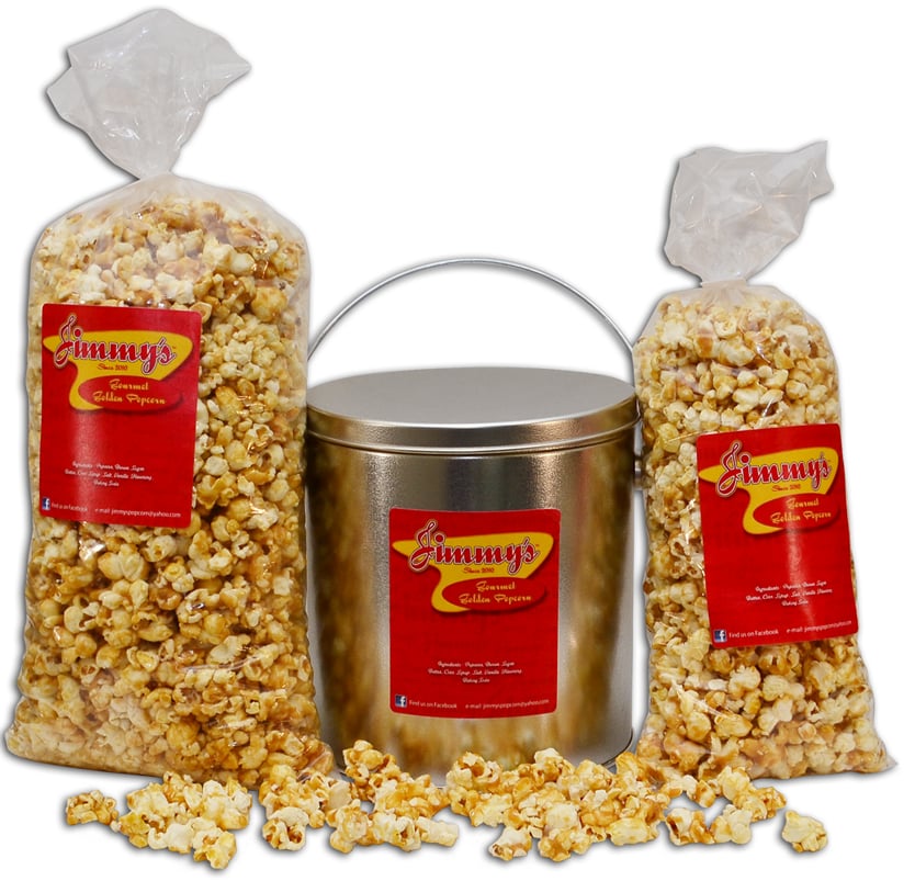 Jimmy's Golden Gourmet Popcorn