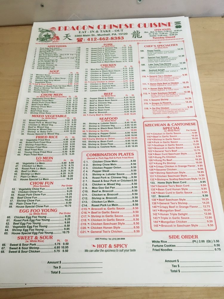 The Dragon Chinese Cuisine