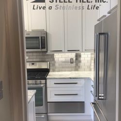 Stainless Steel Tile 15 Photos Kitchen Bath 215 Shamrock Photo Of Stainless Steel Tile Tyrone Ga United States 2 5x6 Subway