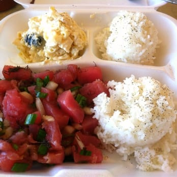 Hula S Hawaiian Grill Closed 142 Photos 84 Reviews Photo Of Hula S Hawaiian Grill Long Beach Ca United States Poke Plate