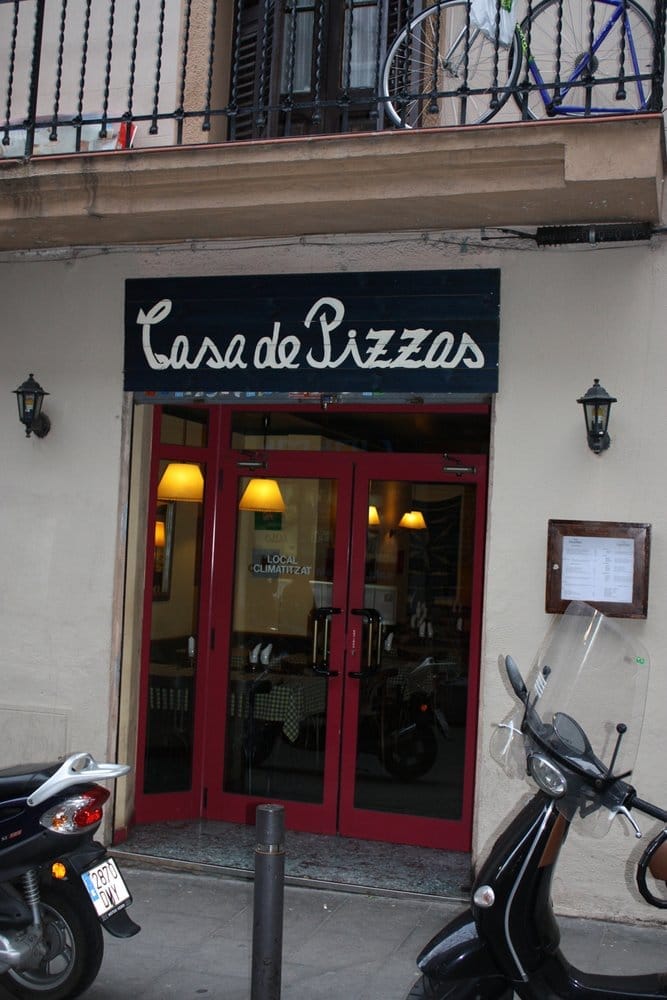 Casa de Pizzas Pizza Carrer de Verdi, 35, Gràcia, Barcelona, Spain Restaurant Reviews