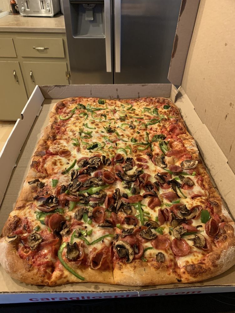 Caraglios Pizza Reviews ster, NY One Bite
