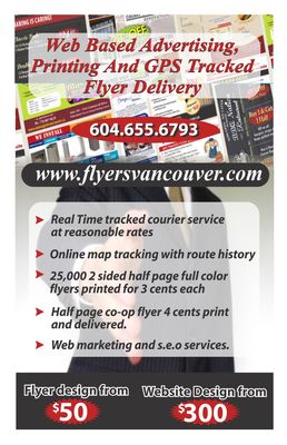 flyers vancouver get quote web design 3020 east 2nd street biz op flyers