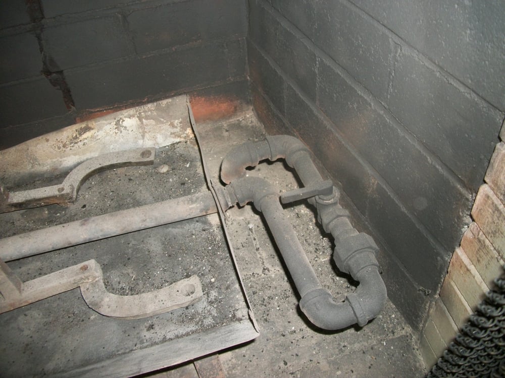 Gas Shut Off Valve Located Inside The Fireplace Yelp Photo Of Pro Inspections Chino Hills Ca United States Gas Shut Off