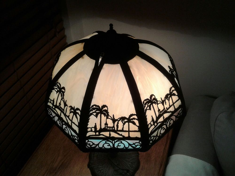 A Table Lamp From Early 1900 S You Can See The Frame Photo Of All My Sons Moving Storage Carrollton Tx United States