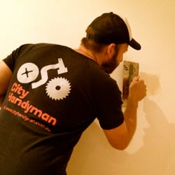 Photo of City Handyman - St Kilda East Victoria, Australia. Got a hole in the wall that needs to be patched? City Handyman can help. We can paint it too! A complete patch and paint service