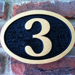 The Carving Company 47 Photos Signmaking Mount Laurel Nj Photo Of The Carving Company Mount Laurel Nj United States Custom Carved House Number Plaque