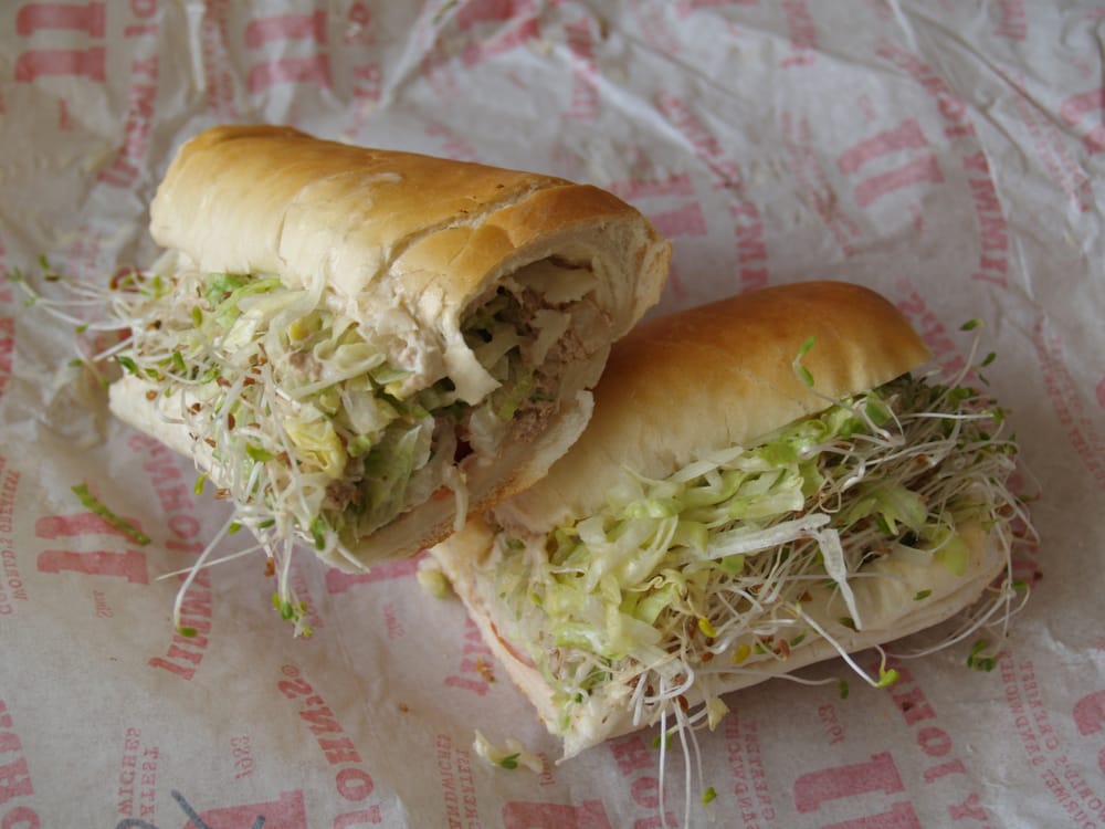 JJ's glorious tuna sub Yelp
