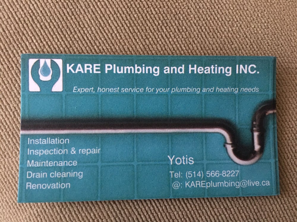 KARE Plumbing and Heating Inc