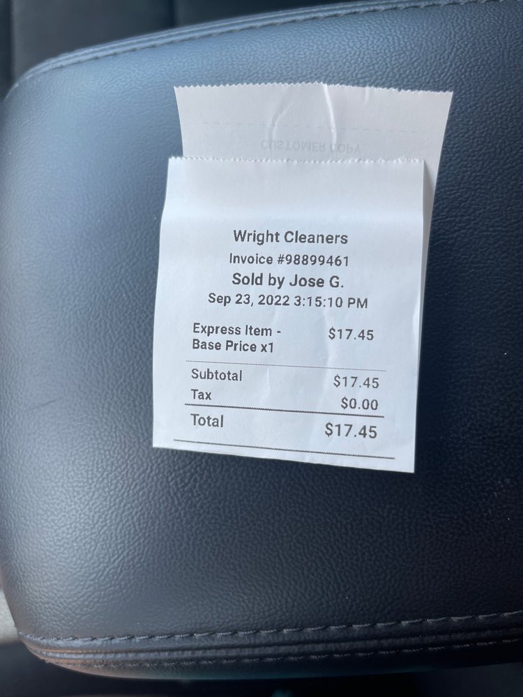 Wright Cleaners