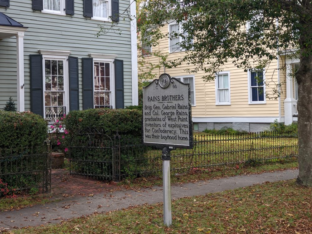 Rains Brothers Historical Marker
