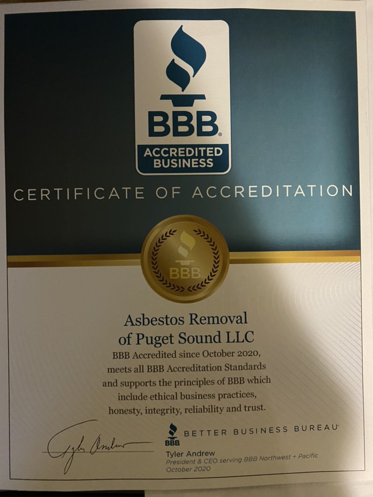Asbestos Removal Of Puget Sound