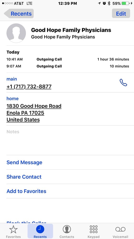 PinnacleHealth Good Hope Family Physicians Family Practice 1830