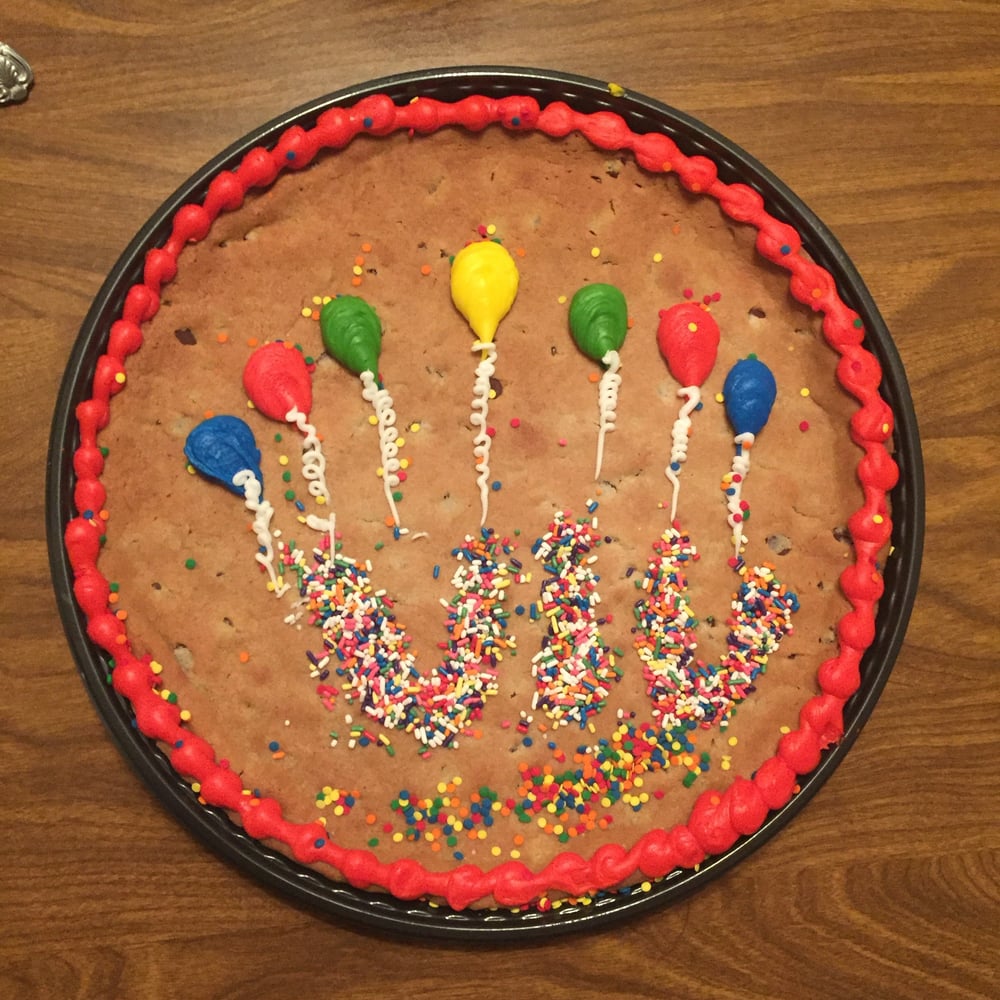 My cookie cake! - Yelp